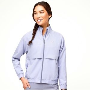 Figs Sydney Scrub Jacket Vapor Blue